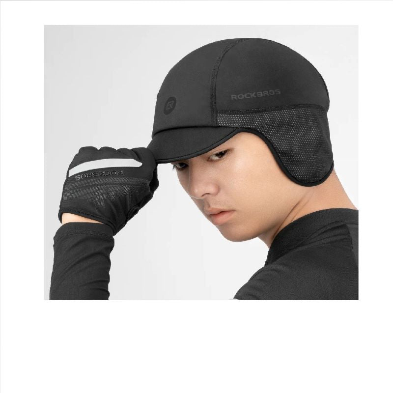 Rockbros Winter Helmet Cap Black