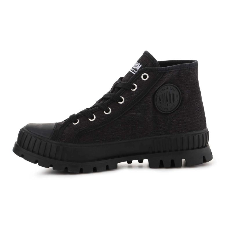 Palladium Pallashock Mid OG Black/Black U fekete cipő