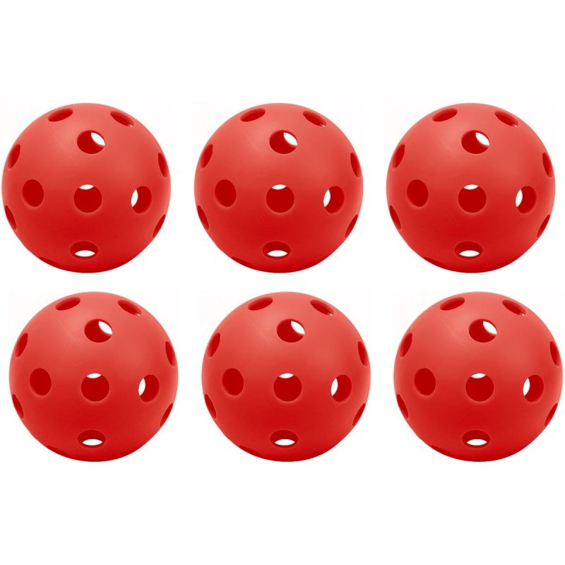 Enero Unihoc Match Red 6 Pcs piros labda
