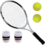 Enero 4-In-1 Tennis Set: Racket, 2 Balls, Wristband Set rackets, sets