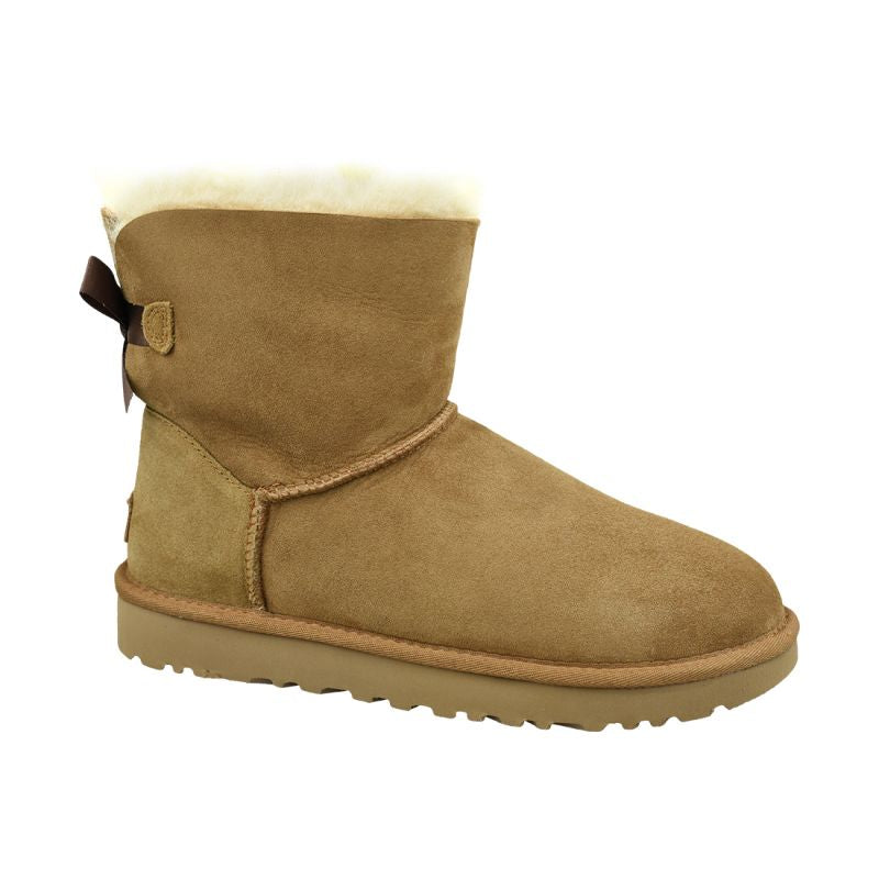 UGG Mini Bailey Bow II Boots W 1016501-CHE barna bakancs