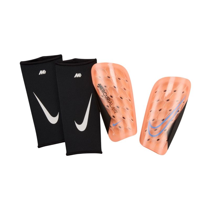 Nike Mercurial Lite Football Shin Guards Orange 852 narancssárga védőfelszerelés 159304M