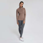 Rogelli ESSENTIAL mocha running sweatshirt kerékpáros ruha SIRR2010002.960.XS
