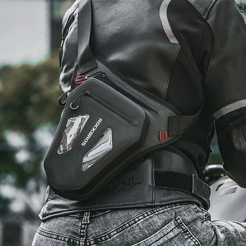 Rockbros Motorcycle for Leg, Thigh, Waist, Shoulder - Black fekete táska