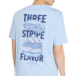 Adidas Men's Burger Flavor Graphic T-shirt light kék ruházat KT9731