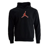 AIR Jordan Men's Flight MVP Hoodie Black/Red - piros pulóver