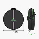 Rockbros D40 transport cover for ø74cm wheel - black fekete covers