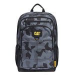 Caterpillar Bennett MILLENNIAL CLASSIC Black/Grey Fractal Camo Backpack ( ) fekete hátizsák 84184-676