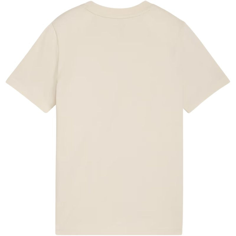 Puma ESS Small No. 1 Logo Centered Tee for Kids Beige 692975