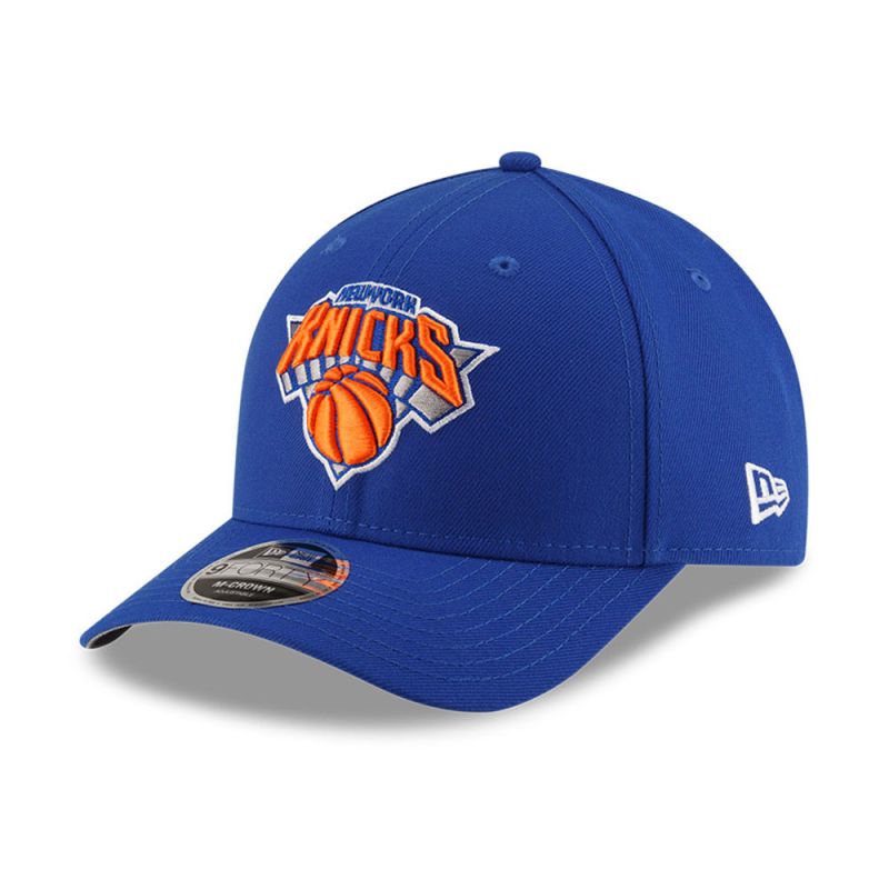 New Era 9FORTY New York Knicks NBA Team M-Crown Blue Snapback Cap - uniwersalny baseball sapka