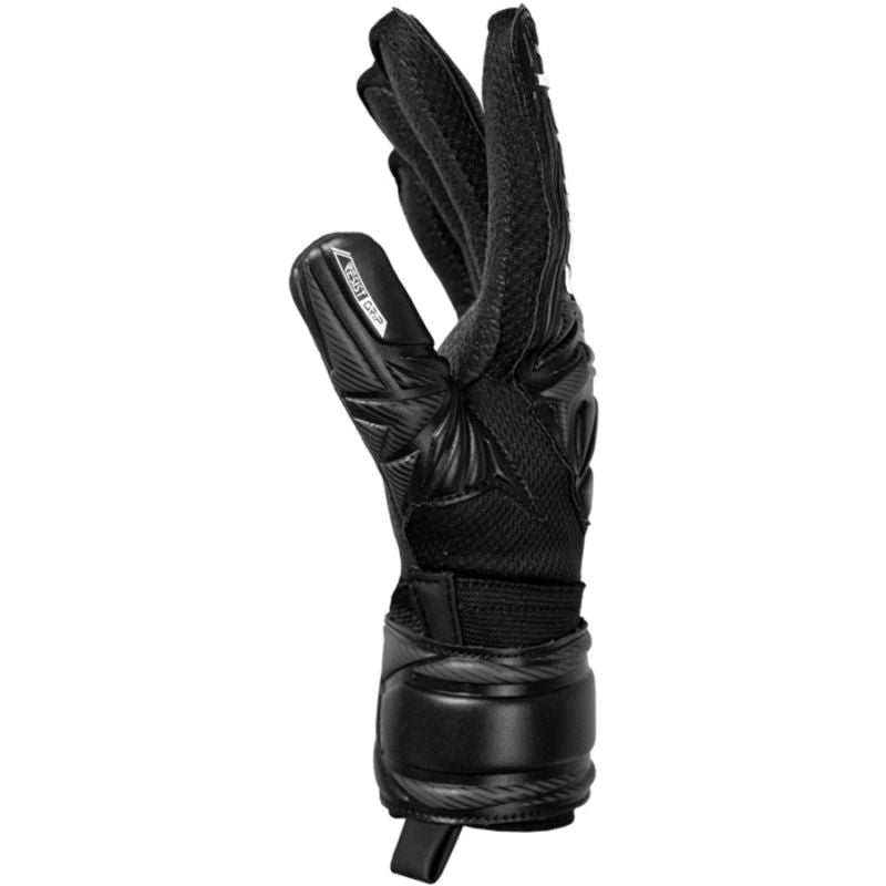 Reusch Attrakt Resist Junior Gloves 56 72 615 fekete kapuskesztyű