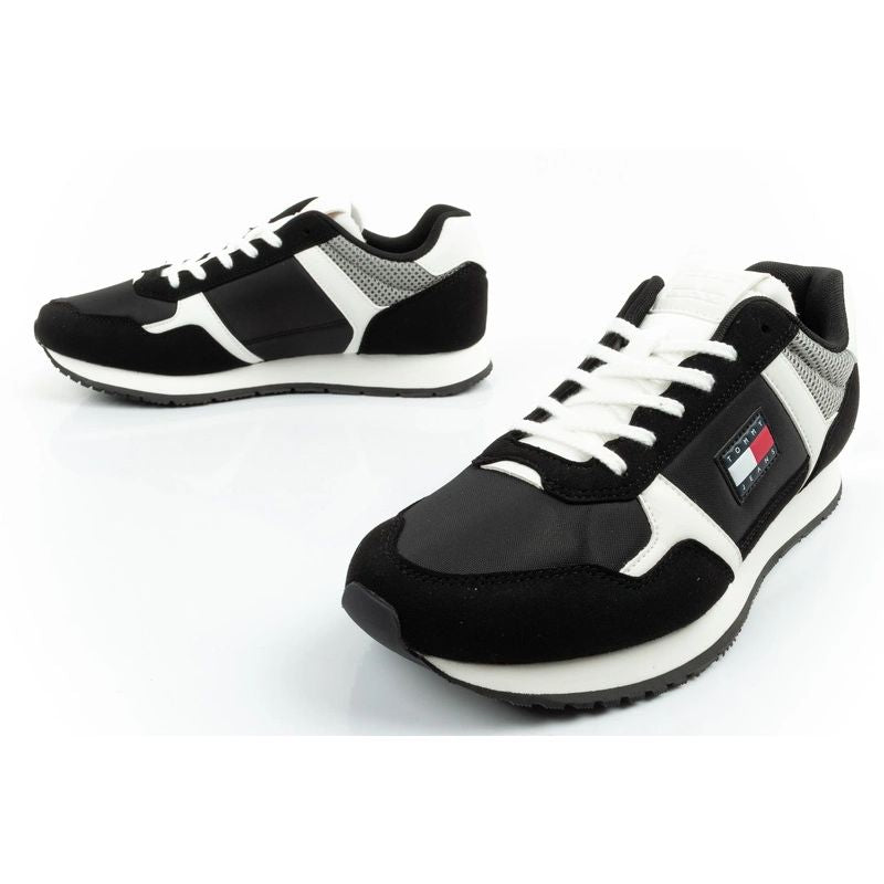 Tommy Hilfiger Men's Tjm Runner Casual Sneakers fekete utcai cipő