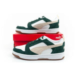 Puma Rebound v6 men's sports sneakers fashionable comfortable white zöld utcai cipő