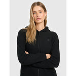 Women's slim fleece with hood 4F 4FRAW25TFLEF495-20S kapucnis pulóver