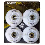 Enero Pro Pu Roller Skate Wheels 64 Mm 4 Pcs With Abec 7 Led Bearings