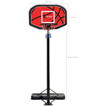 Pure 2 Improve Adjustable Basketball Set 1.90-3.04m sets