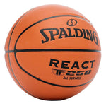 Spalding React TF-250 basketball, size 7, brown barna labda P8637