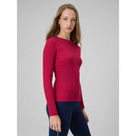 4F Women's long sleeve slim ribbed knit ruházat