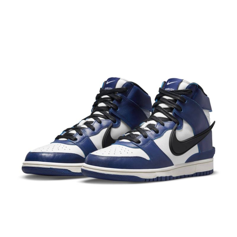 Men's Ambush x Nike Dunk High Deep Royal Sneakers - CU7544-400 kék kosárlabdacipő