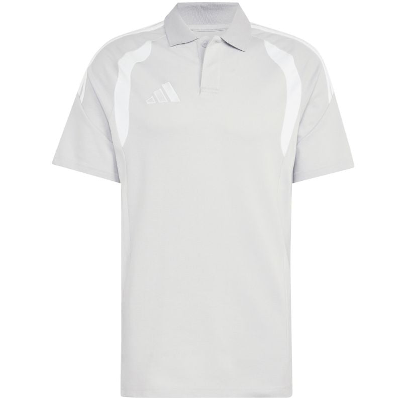 Adidas Men's Tiro 26 League póló Shirt, Light, szürke férfi galléros póló KF3399