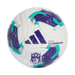 Adidas Queens League mini white-purple-green zöld labda KE8233