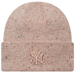 New Era Women’s Glitter Beanie New York Yankees Hat Beige bézs kötött sapka 60691293