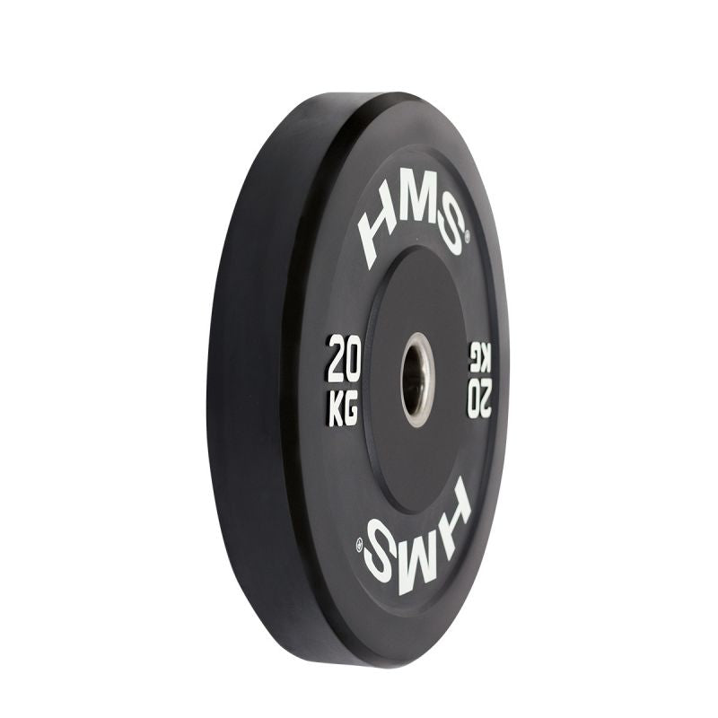 HMS BLACK BUMPER Olympic Plate 20 kg BBR20 fekete kiegészítő 17-61-018