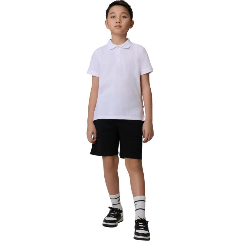 4F Boy's póló shirt M662 10S fehér kiegészítő 4FJWSS26TPTSM66210S