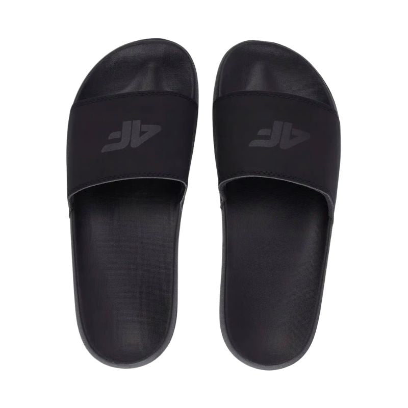 4F Men's flip-flops M038 black 21S fekete papucs 4FWSS26FSLIM03821S