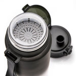Meteor 650 ml sports bottle dark green uniw water bottles, training equipment