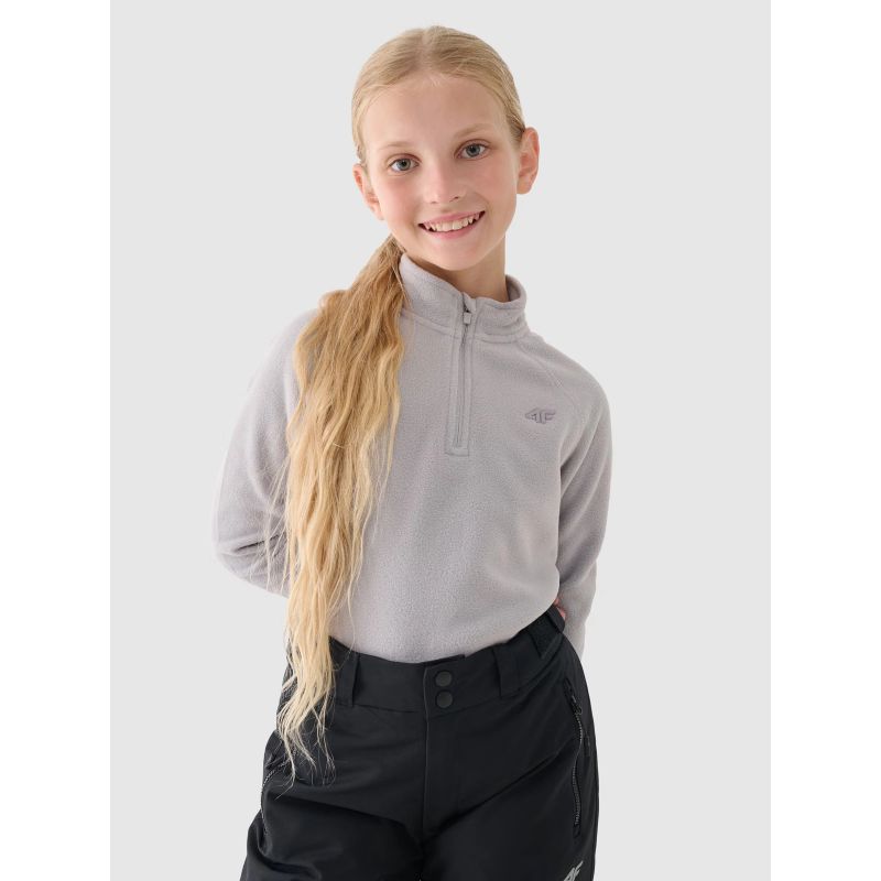 4f Children's fleece thermal underwear (top) Junior 4FJRAW24UFLEU062-25S General