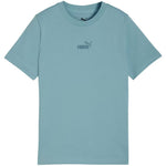 Puma ESS Small No. 1 Logo Centered Tee for Kids Blue 692975