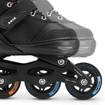 Spokey Kids' Inline Skates 33–37 BK ARYA görkorcsolya SPK-946424