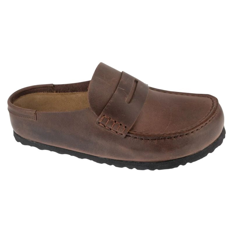 Birkenstock Naples Leoi Brown barna papucs 1029617