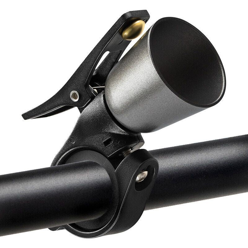 Rockbros aluminum bicycle bell silver and black