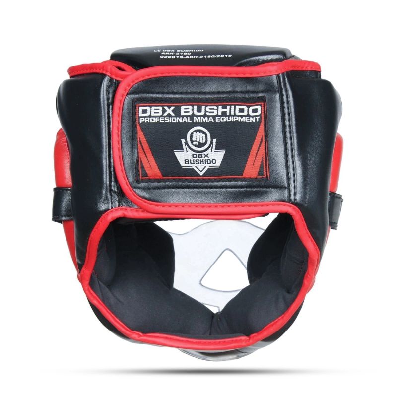 DBX Bushido Boxing helmet with polycarbonate mask - Hannibal helmets, masks, martial arts equipment