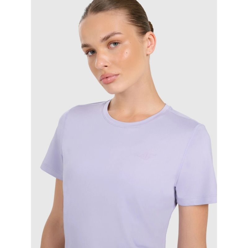 Women's quick-drying regular training T-shirt 4F 4FWAW25TFTSF1516-34S póló