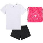 4F Set for girls F070 T-shirt, shorts, bag 90S rövidnadrág 4FJWSS26TAPSF07090S