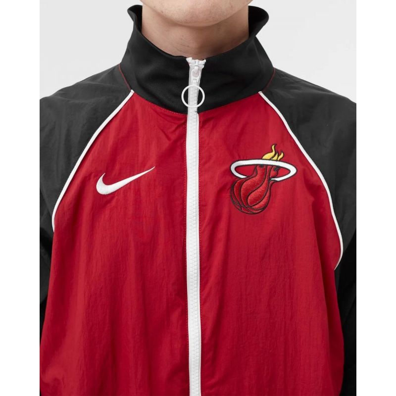 Nike men's tracksuit Miami Heat Courtside 75 Years NBA DN3414-608 Ruházat