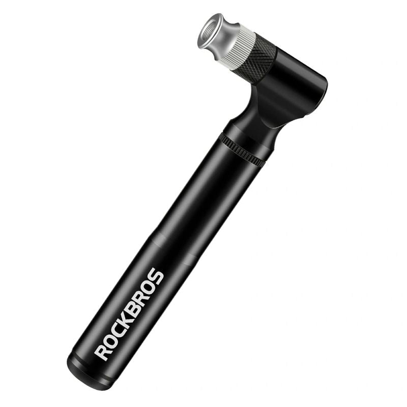 Rockbros JG-PB-11 Tool Kit with Pump and Spoon Patch Multitool - Black fekete sets