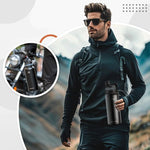 Rockbros 35210029001 thermal bottle for bicycle drinks 550 ml - black czarny \ 550 ml water bottles, training equipment, tourist equipment