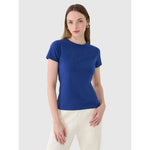 Women's slim T-shirt with print 4F 4FWMM00TTSHF2674-31S 2xl póló