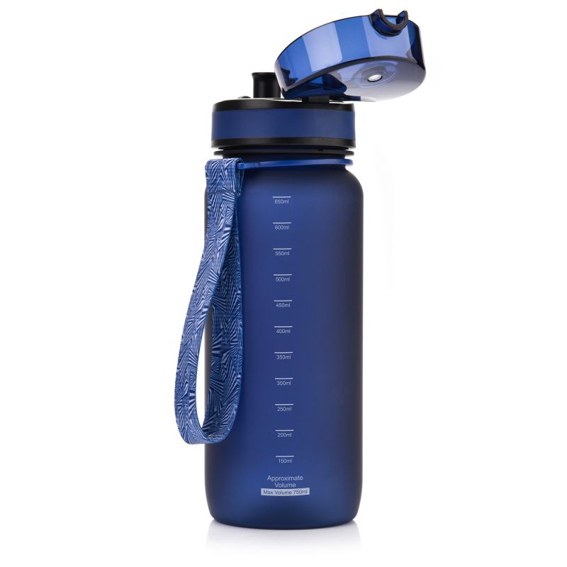 Meteor 650 ml navy blue sports bottle uniw water bottles, training equipment