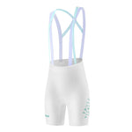 Rockbros TVI Women's Cycling with Bib and Pad Size L - White l \ biały rövidnadrág 20210017008-211707