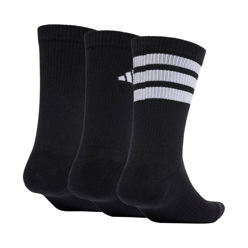 adidas Logo 3 Pairs Socks Black JI6315 Ruházat