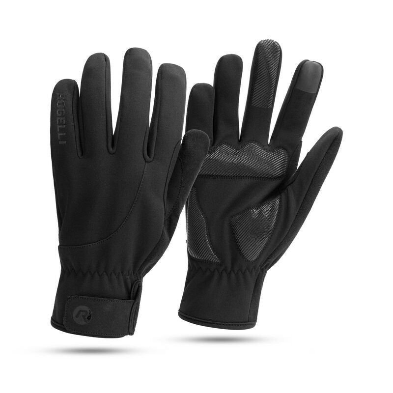 Rogelli CORE winter gloves black fekete kesztyű