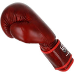 MASTERS FIGHT EQUIPMENT MASTERS RUBY RBT-BR-LX 10 oz Boxing Gloves bordó kesztyű 01851-10