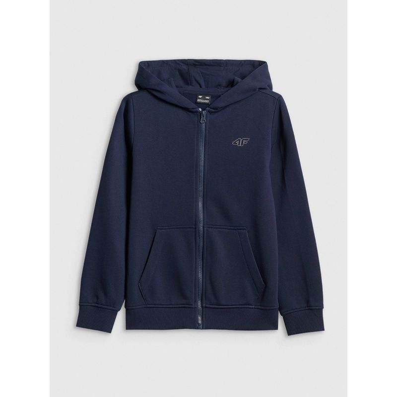 4F Boy's regular hooded sweatshirt gyerek kapucnis pulóver 4FJRMM00TSWSM2747-31S