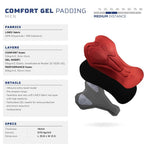 Rogelli FAST bib black fekete short