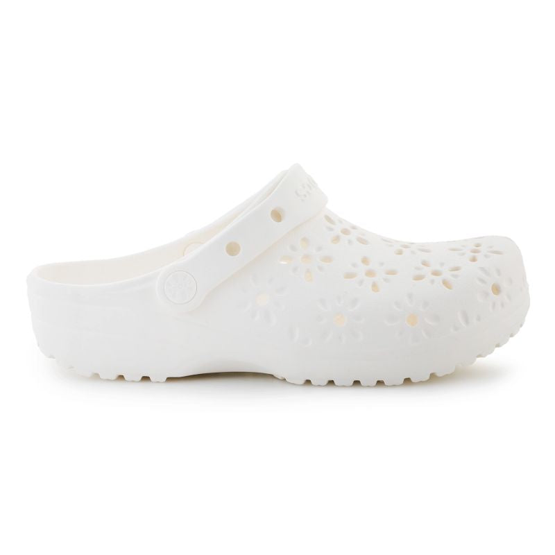 Crocs Classic Floral Cut Out Clog Chalk eu 39/40 kiegészítő 210927-0WV